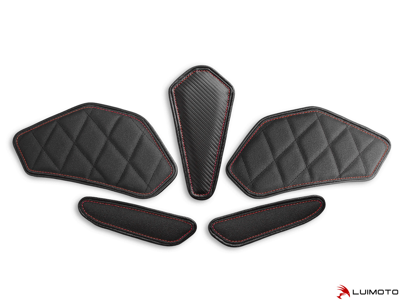 LUIMOTO TANK LEAF DIAMOND Tank Pads for the Kawasaki ZX-6R 636 (2009+)